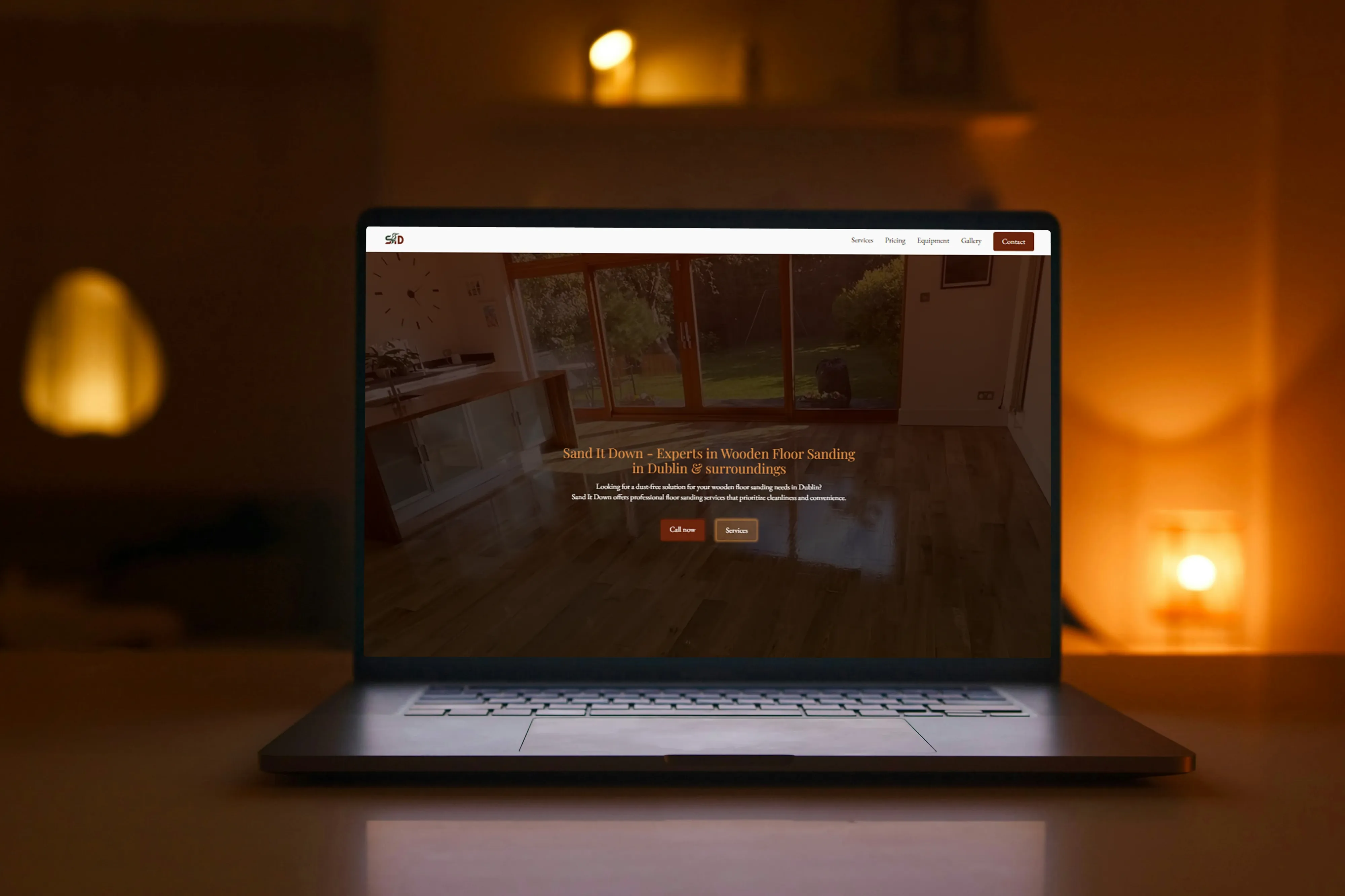 Website Realizate pentru Sand It Down - Irlanda