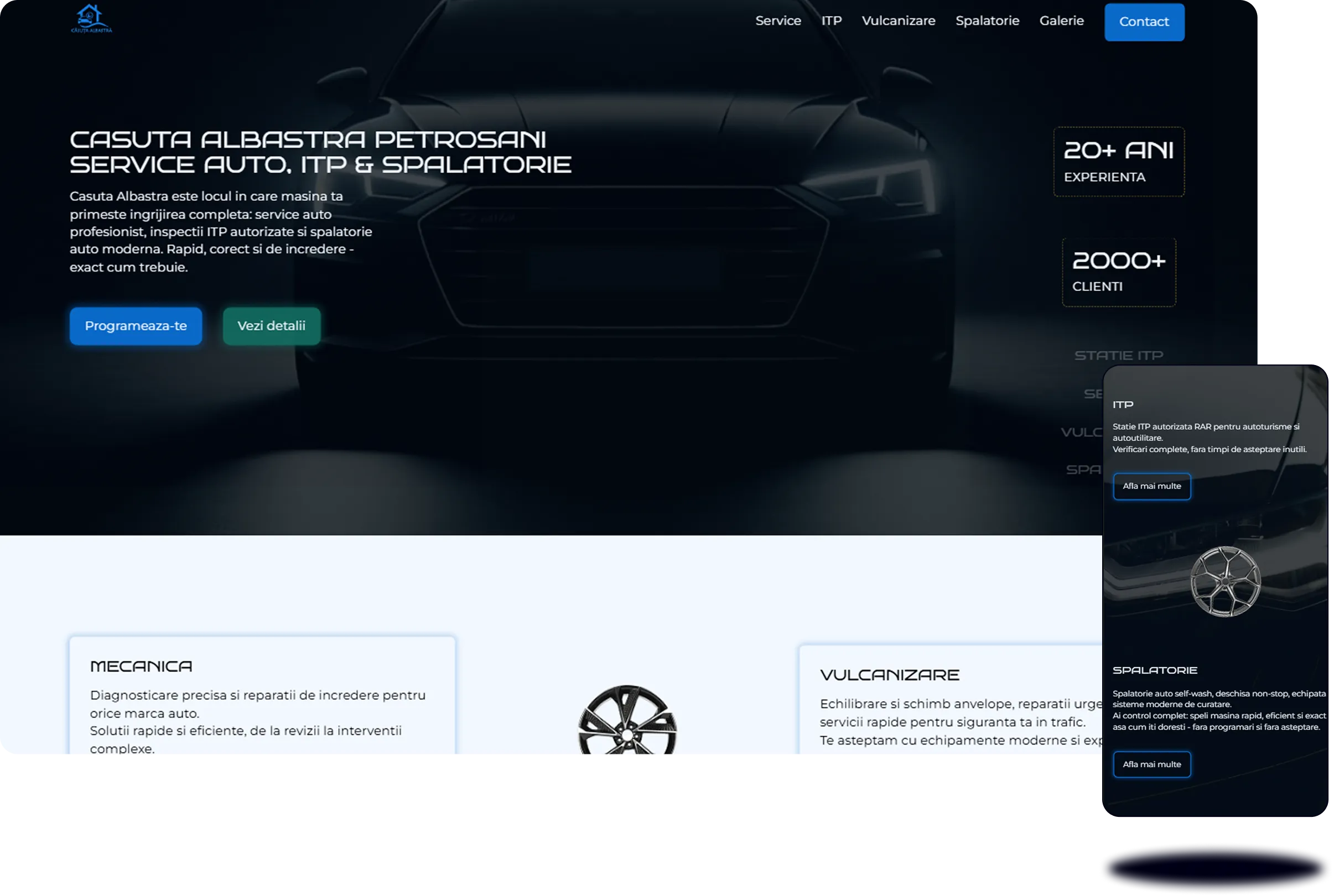 Website Casuta Albastra Petronsani