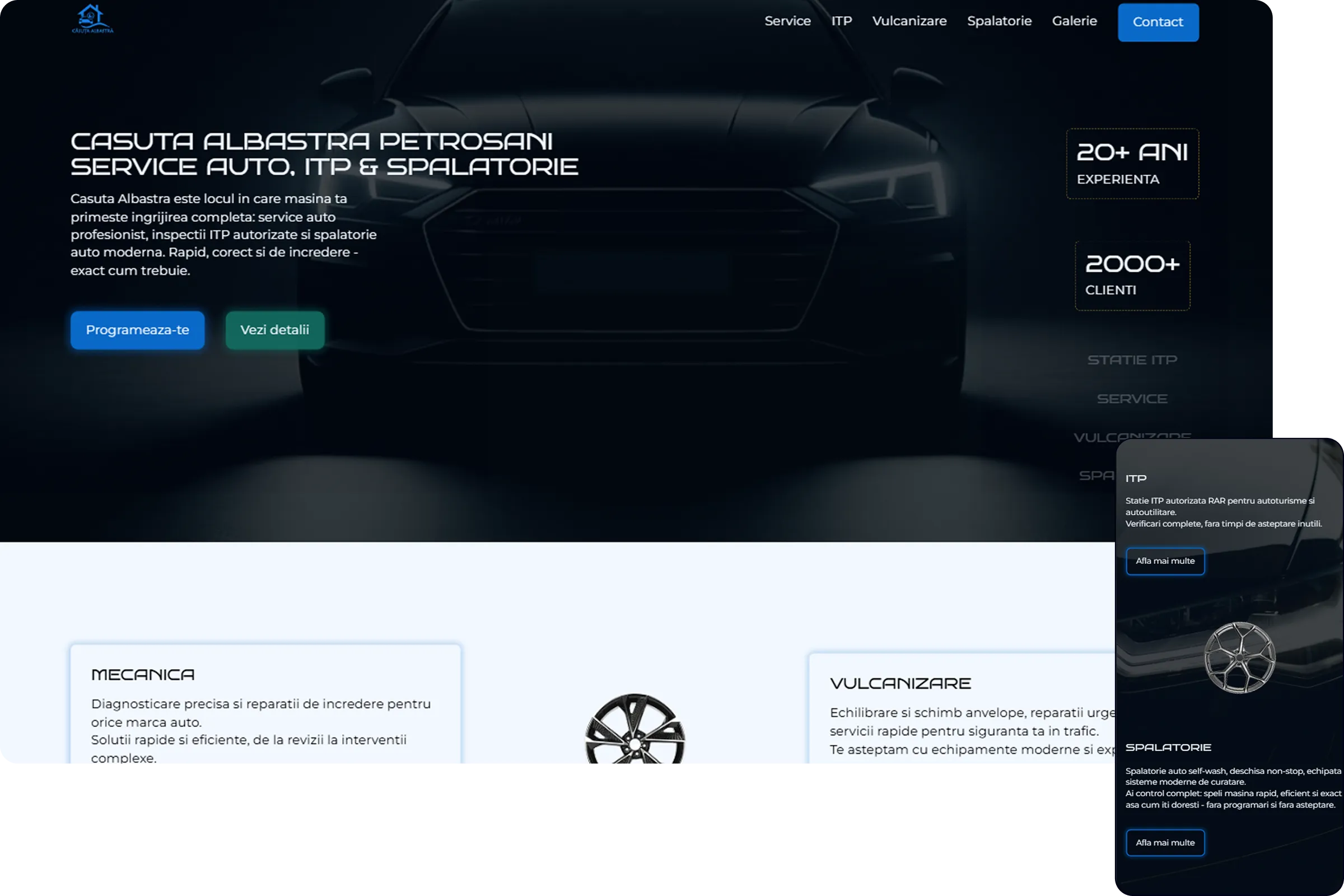 Website Casuta Albastra Petronsani