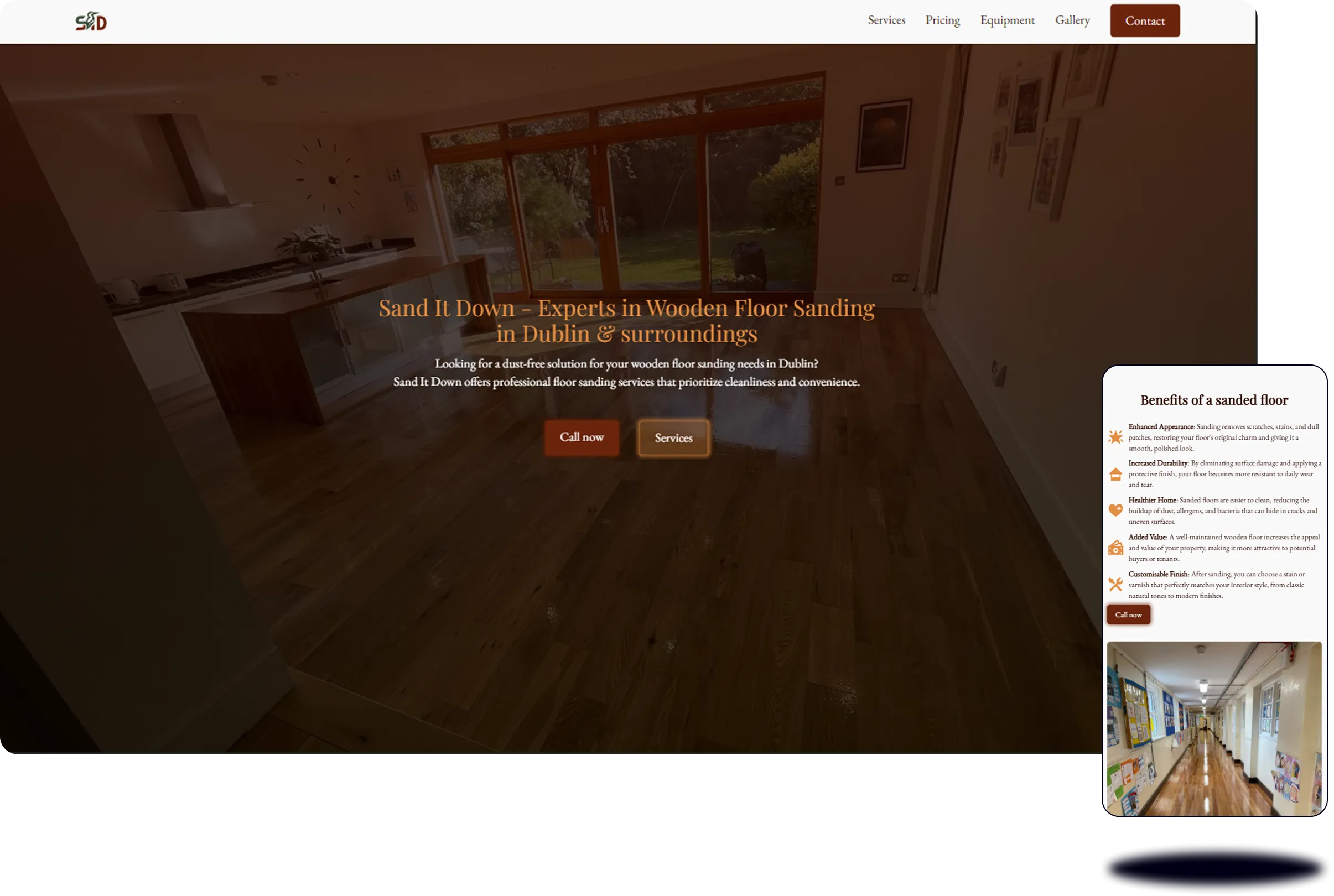 Website SandItDown Ireland