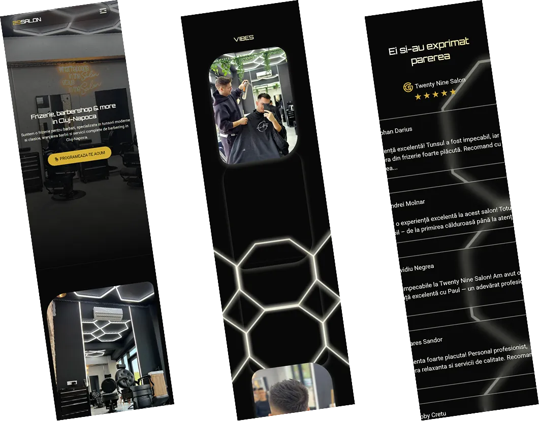 Poze de pe website-ul AlphaBit - Smartphone view